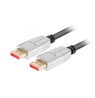 Lanberg DisplayPort M/M Cable 20 PIN V1.4 8K 60HZ | CA-DPDP-20CU-0010-BK | 1 m