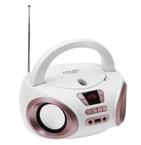 Grotuvas su CD/mp3 USB ADLER AD-1181W