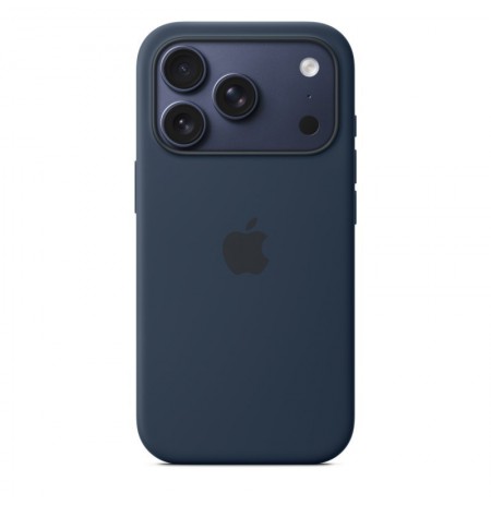 Apple iPhone 17 Pro Silicone Case with MagSafe Midnight