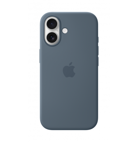 Apple iPhone 17 Silicone Case with MagSafe Anchor Blue