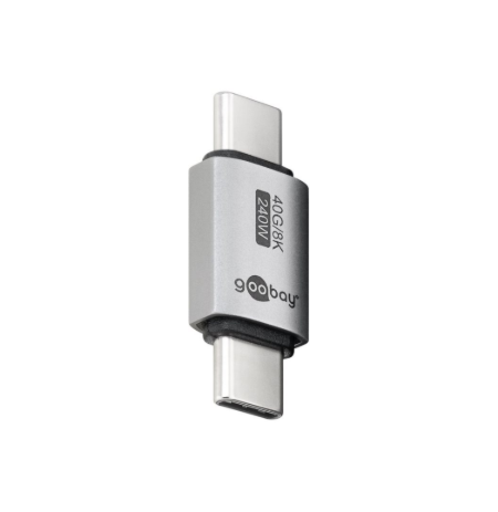 Goobay 74448 USB-C™ Adapter Straight, USB4™ | Goobay