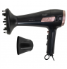 Adler Hair dryer with retractable power cord | AD 2283 | 2400 W | Number of temperature settings 3 | Diffuser nozzle | Black