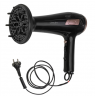 Adler Hair dryer with retractable power cord | AD 2283 | 2400 W | Number of temperature settings 3 | Diffuser nozzle | Black