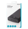 DELTACO power bankas 30000 mAh, 3 A / 18 W, 111 Wh, 2x USB-A, 1x USB-C, / PB-C1002