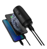 Išorinė baterija DELTACO 15 000 mAh, IP67, USB-A ir C, žibintuvėlis, SOS LED / PB-Q1002