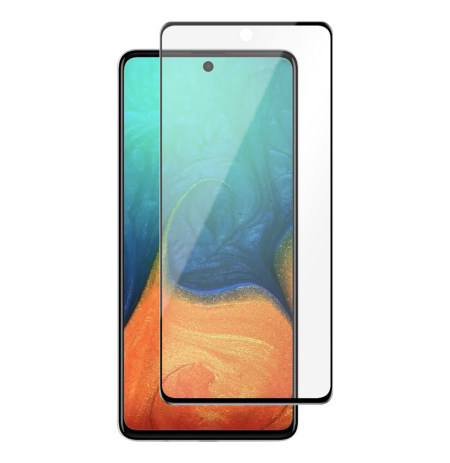 DELTACO ekrano apsauga, „Samsung A71“ / „Note10 Lite“, 2,5D pilnas stiklas