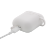 DELTACO „AirPods“ silikono dėklas, baltas / MCASE-AIRPS002