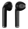 STREETZ True Wireless ausinės, 350 mAh dėklas, Bluetooth 5, juodos / TWS-0007