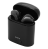 STREETZ True Wireless ausinės, 350 mAh dėklas, Bluetooth 5, juodos / TWS-0007