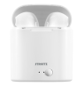 Ausinės STREETZ True Wireless, 350 mAh su dėžute, BT5 baltos / TWS-0008