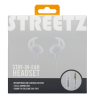 STREETZ ausinės, 3,5 mm, mikrofonas, baltos HL-W101