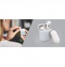 Silikoninis dėklas PURO ICON skirtas AirPods 1&2 / APCASE2WHI