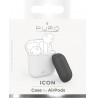 Silikoninis dėklas PURO ICON skirtas AirPods 1&2 / APCASE2WHI