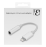 Audio adapteris EPZI Lightning į 3,5 mm, aliuminis korpusas, kabelio ilgis 45mm, sidabrinis / IPLH-595