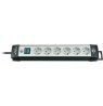 Brennenstuhl 1951560101 power extension 5 m 6 AC outlet(s) Indoor Black, Grey