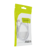 Kabelis MOB:A USB-A - Lightning 2.4A, 1m, baltas / 383203
