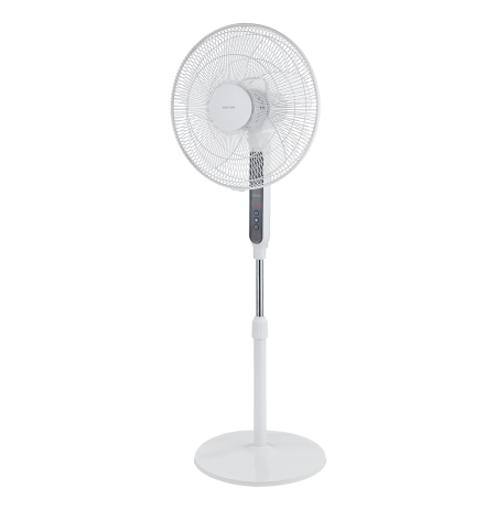 „Nordic Home Floor“ ventiliatorius su nuotolinio valdymo pultu, 40 cm, žemas triukšmo lygis, laik