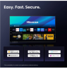 Hisense 65A6Q | 65 | Smart TV | VIDAA Smart OS | UHD | Black