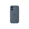 Apple iPhone 17 Silicone Case with MagSafe - Anchor Blue | Apple