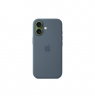 Apple iPhone 17 Silicone Case with MagSafe - Anchor Blue | Apple