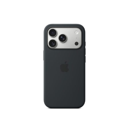 Apple iPhone 17 Pro Silicone Case with MagSafe – Black | Apple