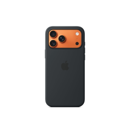 Apple iPhone 17 Pro Max Silicone Case with MagSafe – Black | Apple