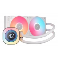 Corsair iCUE LINK TITAN 240 RX LCD Processor All-in-one liquid cooler 12 cm White 1 pc(s)