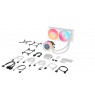 Corsair iCUE LINK TITAN 240 RX LCD Processor All-in-one liquid cooler 12 cm White 1 pc(s)