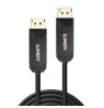 Lindy 10m Fibre Optic Hybrid DP 2.0 UHBR10 Cable