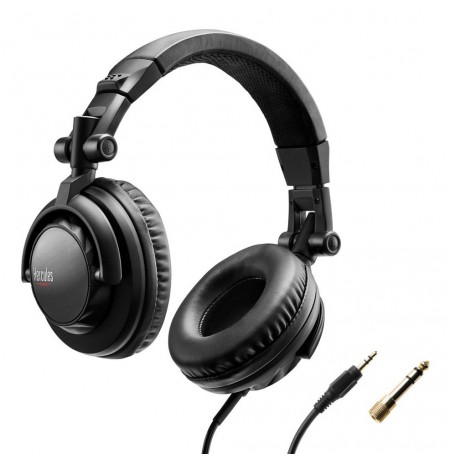 Hercules HDP DJ45 Headphones Wired Head-band Music Black