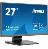 iiyama ProLite 27” Optical Bonded PCAP 10pt touchscreen monitor with IPS panel technology, edge-to-edge glass design and