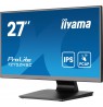 iiyama ProLite 27” Optical Bonded PCAP 10pt touchscreen monitor with IPS panel technology, edge-to-edge glass design and