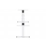 Digitus Electrically Height-Adjustable Table Frame, dual motor, 3 levels, white