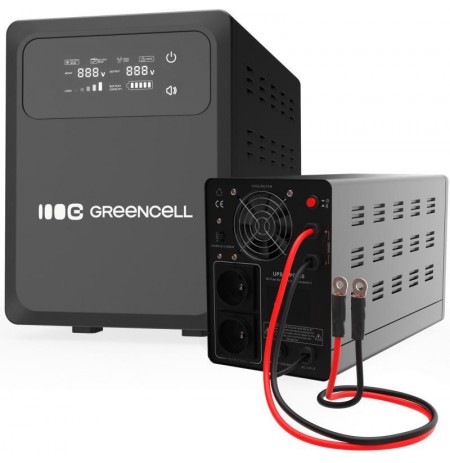 Green Cell UPSLPPC500 uninterruptible power supply (UPS) Line-Interactive 0.8 kVA 500 W