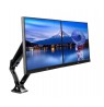 IIYAMA DS3002C-B1 ACC Flexible desk mount for dual monitor 10i-27i height adj. gas spring size VESA 75x75/100x100 1-5kg (P)