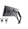 iiyama Sleek and stylish dual gas spring arm