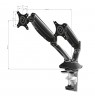iiyama Sleek and stylish dual gas spring arm