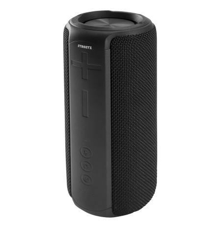 Bluetooth kolonėlė STREETZ atspari vandeniui, TWS, 20 W, IPX7, 3.5 mm, juoda / CM767
