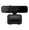 Internetinė kamera DELTACO, 2K QHD su 360° pasisukimu, pakreipiama aukštyn/žemyn, 2MP, black  / W-200 / 1902913