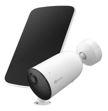 CB3 (AOV) Battery Wi-Fi Camera + Solar Panel 5200 mAh White
