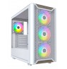 PC Case Montech XR, Midi-Tower, ATX, ARGB, White