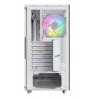 PC Case Montech XR, Midi-Tower, ATX, ARGB, White