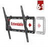 BARKAN BM410T 13"-90" TV, pakreipiamas, sieninis