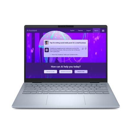 Dell Plus 14 DB14250 | Ice Blue | 14 " | WVA | Touchscreen | 2K | 1920 x 1200 pixels | Intel Core Ultra 7 | 256V | 16 GB | LPDDR