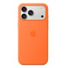 Apple iPhone 17 Pro Max Silicone Case with MagSafe – Orange