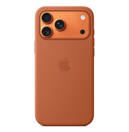 Apple iPhone 17 Pro Max Silicone Case with MagSafe – Terra Cotta