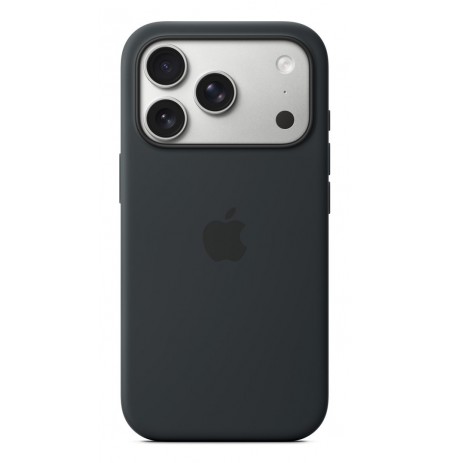 Apple iPhone 17 Pro Silicone Case with MagSafe – Black