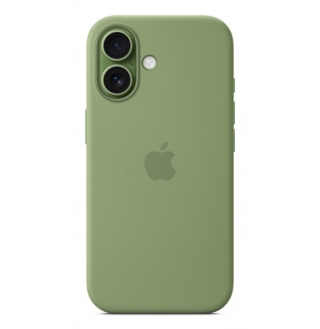 Apple iPhone 17 Silicone Case with MagSafe – Light Moss