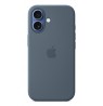 Apple iPhone 17 Silicone Case with MagSafe – Anchor Blue