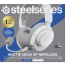 Steelseries Arctis Nova 3P Headset Wireless Head-band Music/Everyday Bluetooth White